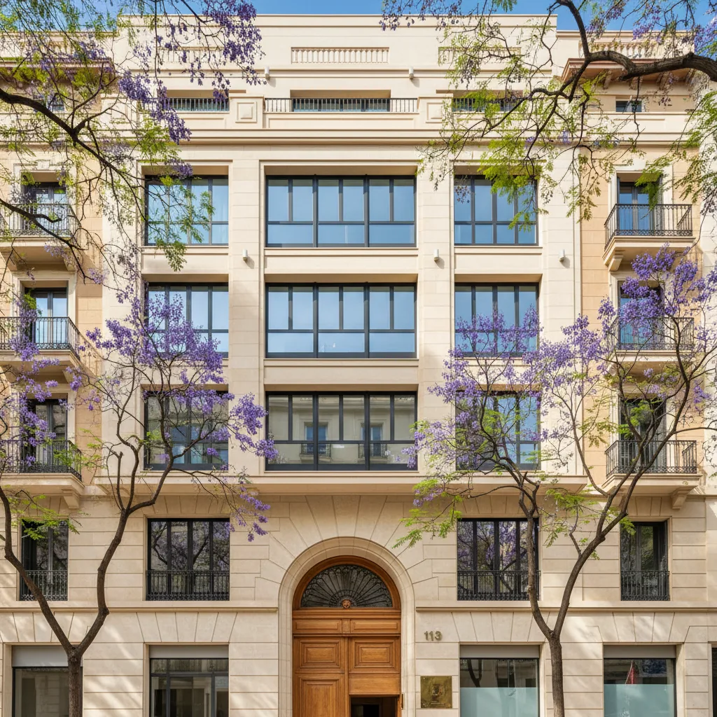 Fachada de la oficina de TributaLey en Avenida de la Constituci&oacute;n 113, Valencia